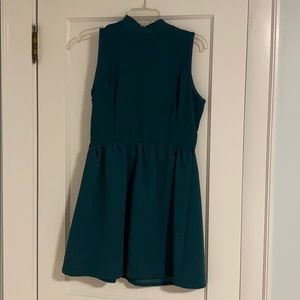 Forest green winter dress from Francesca’s, size M